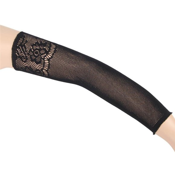 Split Long Sleeve Sexy Fishnet BodyStocking - Picture 8 of 10